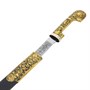 Кавказская шашка Есаул (ножны – латунь и натур.кожа) 9633 - фото 16234 Кавказская шашка Есаул (ножны – латунь и натур.кожа) 9633 - фото 16234