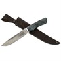 Нож Тигр (сталь Х12МФ, рукоять стабилизированная карельская береза) - фото 17002