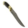 Нож Гюрза (дамасская сталь, рукоять граб) - фото 17082