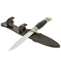 Нож Разведчик (сталь N690, рукоять черный граб) - фото 17108