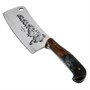 Топорик для разделки мяса Сайгак (сталь 65Х13, рукоять орех) 19948 - фото 18013