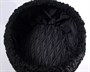 Мужская каракулевая папаха ручной работы черная (сорт - чистопородный пулат) 2270 - фото 6656