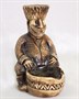 Подарочная статуэтка ручной работы "К пиру готов!" обожженная глина - фото 7960