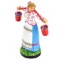 Подарочная статуэтка Казачка с коромыслом (обожженная глина) 19927 - фото 8088