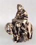 Подарочная статуэтка ручной работы "Похищение возлюбленной" обожженная глина - фото 8127