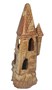 Подарочная статуэтка ручной работы "Средневековый замок" обожженная глина 54