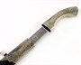 Кинжал (турецкий ятаган) Янычар №1 (ножны – мельхиор и натур.кожа) 2071 - фото 9051