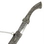 Кинжал (турецкий ятаган) Янычар (ножны – мельхиор) 5575 - фото 9073